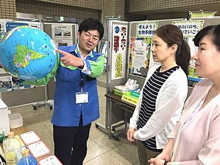 多賀城市パネル展示の様子 多賀城市パネル展示の様子